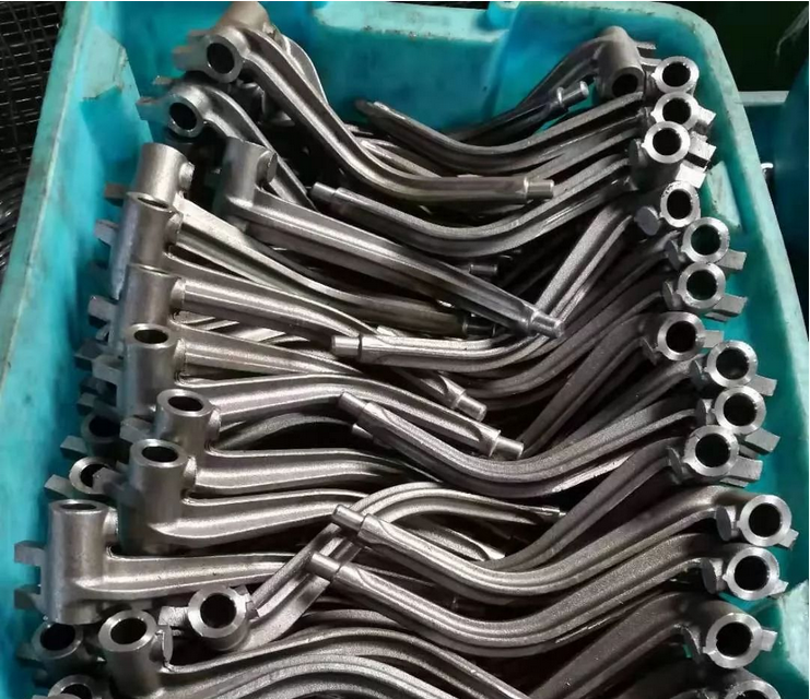 撥桿高頻淬火案例(圖1)