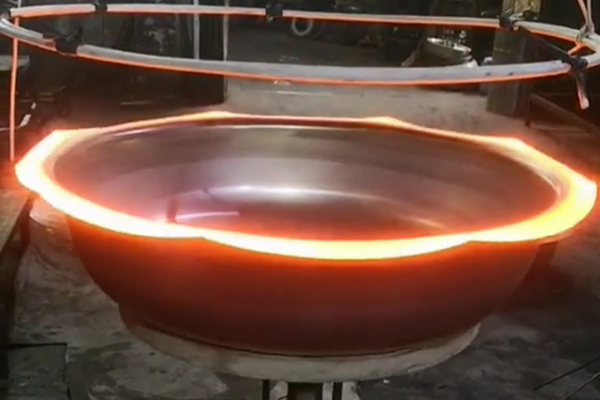 高頻退火機(jī)直徑900mm的盤口退火拉伸