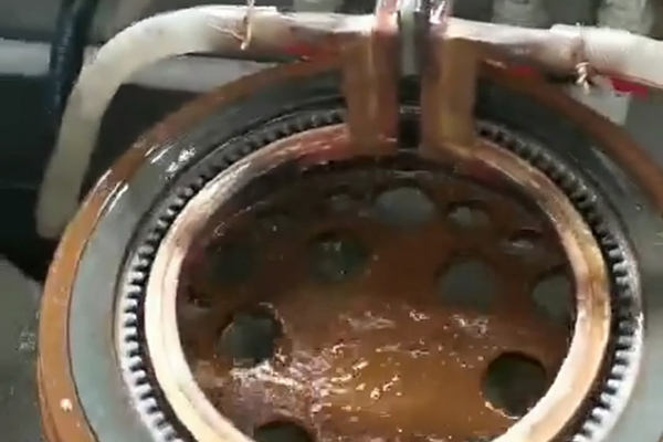  內(nèi)徑400mm的齒輪淬火設(shè)備 高頻淬火機床