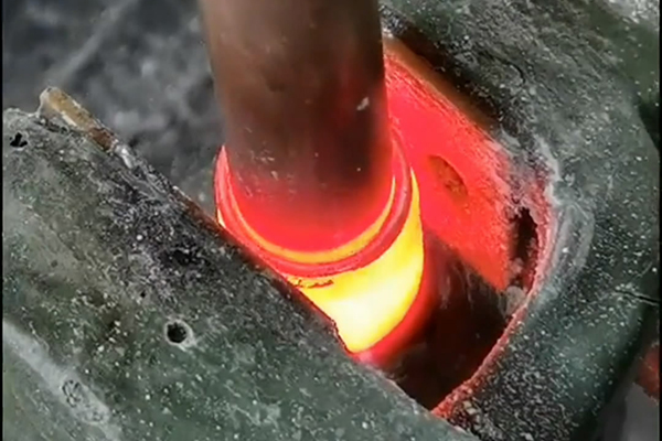 手持式高頻焊機(jī)開口線圈焊接銅管