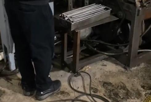 100KW高頻淬火設備棒軸淬火