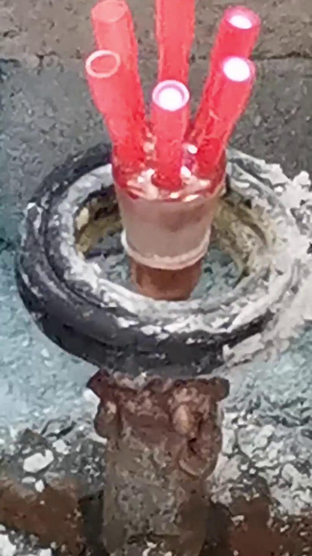 單工位高頻釬焊機(jī) 分流器銅管焊接