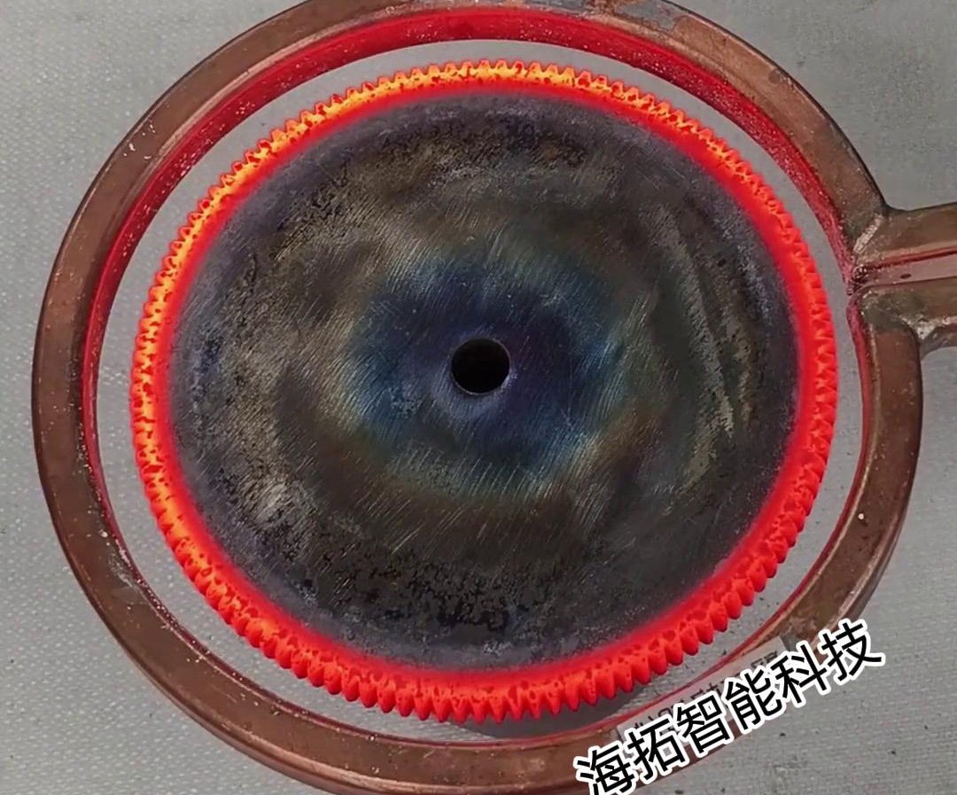 手持式高頻機(jī)對齒輪高頻淬火測試試樣