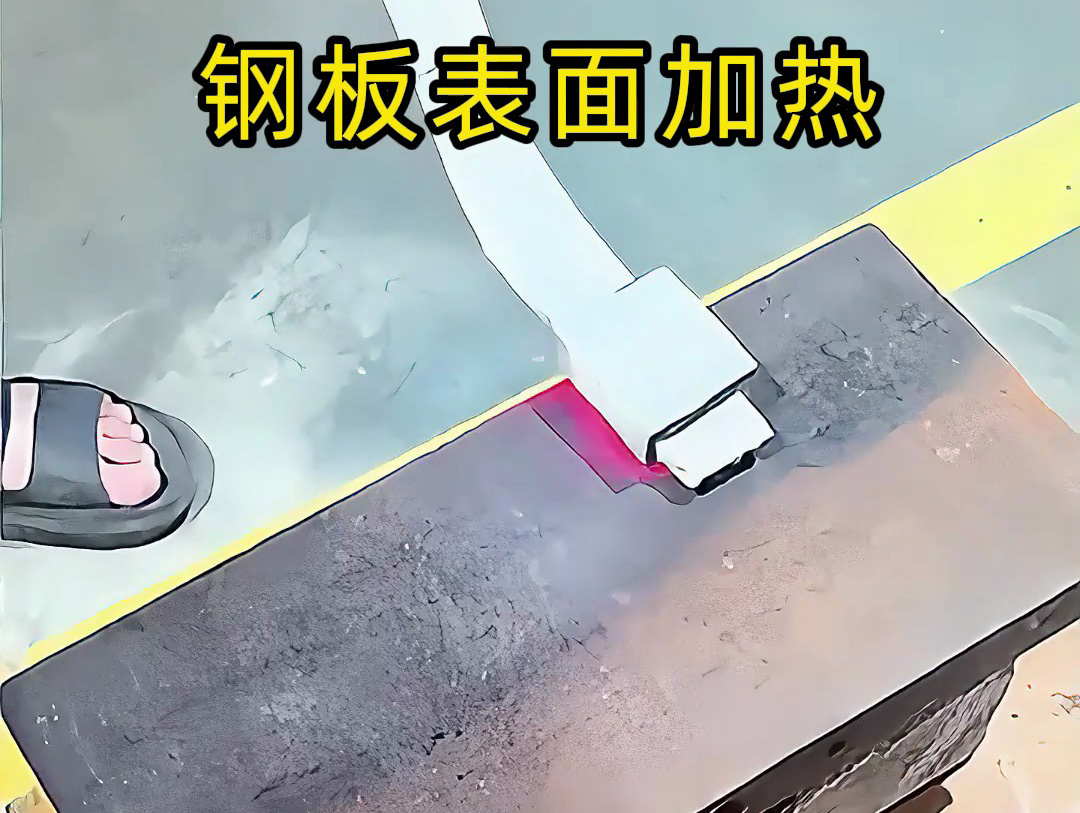 鋼板表面加熱無需愁！海瑞拓手持式高頻加熱機(jī)：即放即熱，一分鐘上手