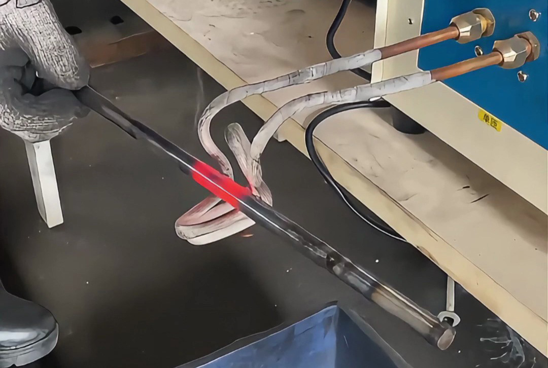 小鋼棒局部退火折彎，不必選超音頻或中頻設(shè)備！