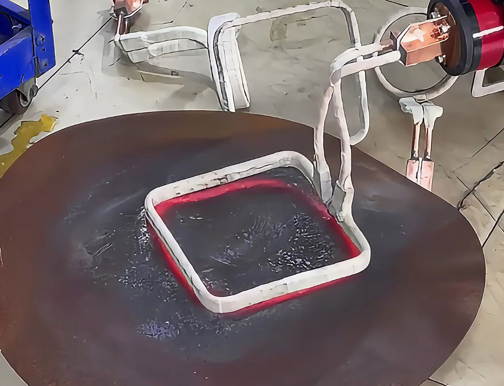 手持式高頻加熱機(jī)為啥方形工件加熱要選四方形線圈？