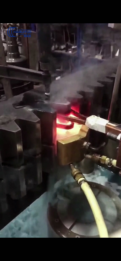 齒輪淬火，用高頻淬火機(jī)