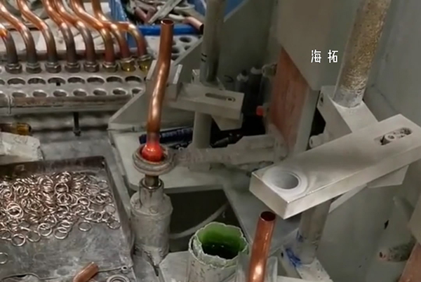 雙工位高頻釬焊機(jī)銅管焊接設(shè)備