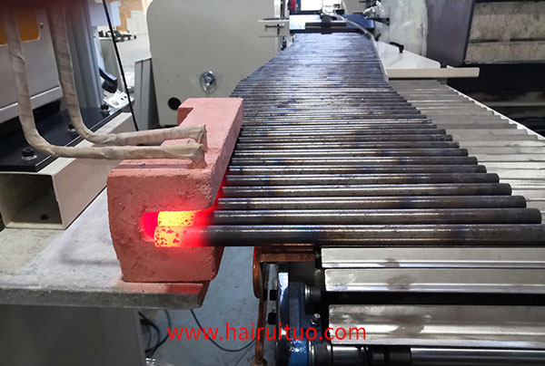 中頻感應加熱鍛造用感應器和保溫裝置