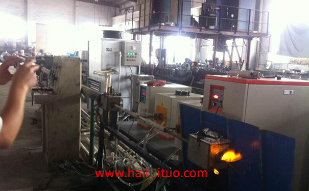 高頻爐對鐵絲感應加熱快速熱處理(圖2)